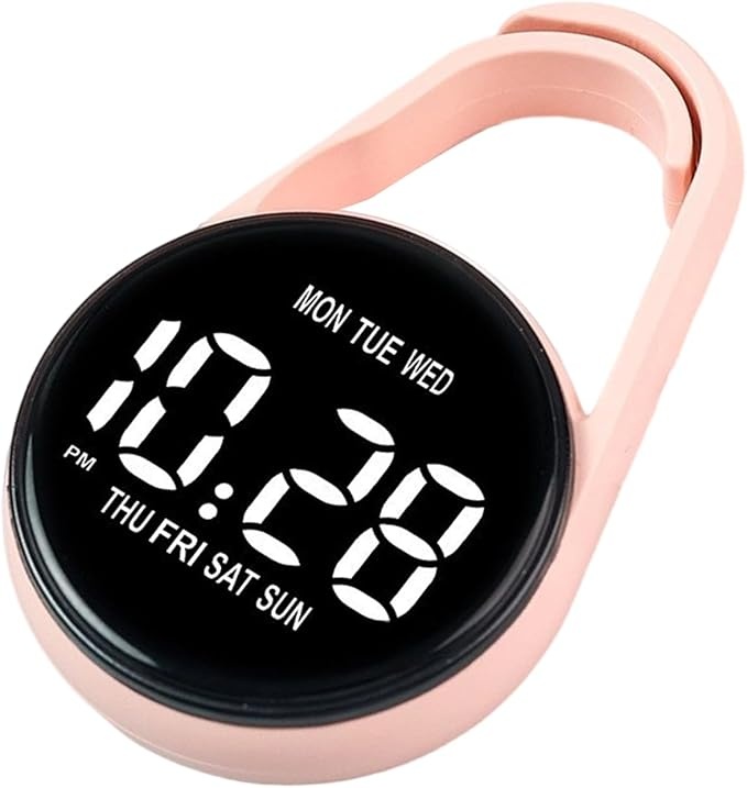 Obotsnoi Jam Pocket Watch Digital LED Gantungan Kunci Waterproof - PJX1600 Gambar produk Obotsnoi Jam Pocket Watch Digital LED Gantungan Kunci Waterproof - PJX1600 - 7