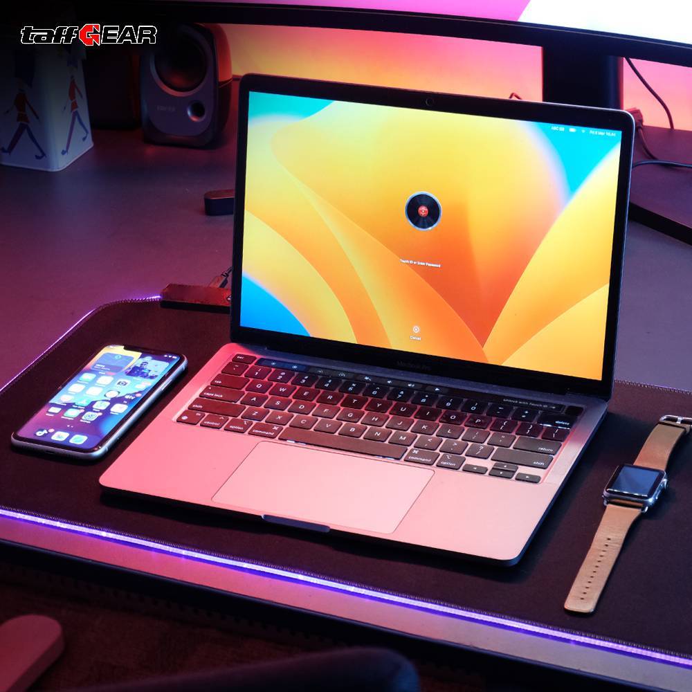 Gambar produk TaffGEAR Mouse Pad Gaming XL RGB LED Desk Mat 900x300x4mm 300x900x4mm - RGB-01 - 6