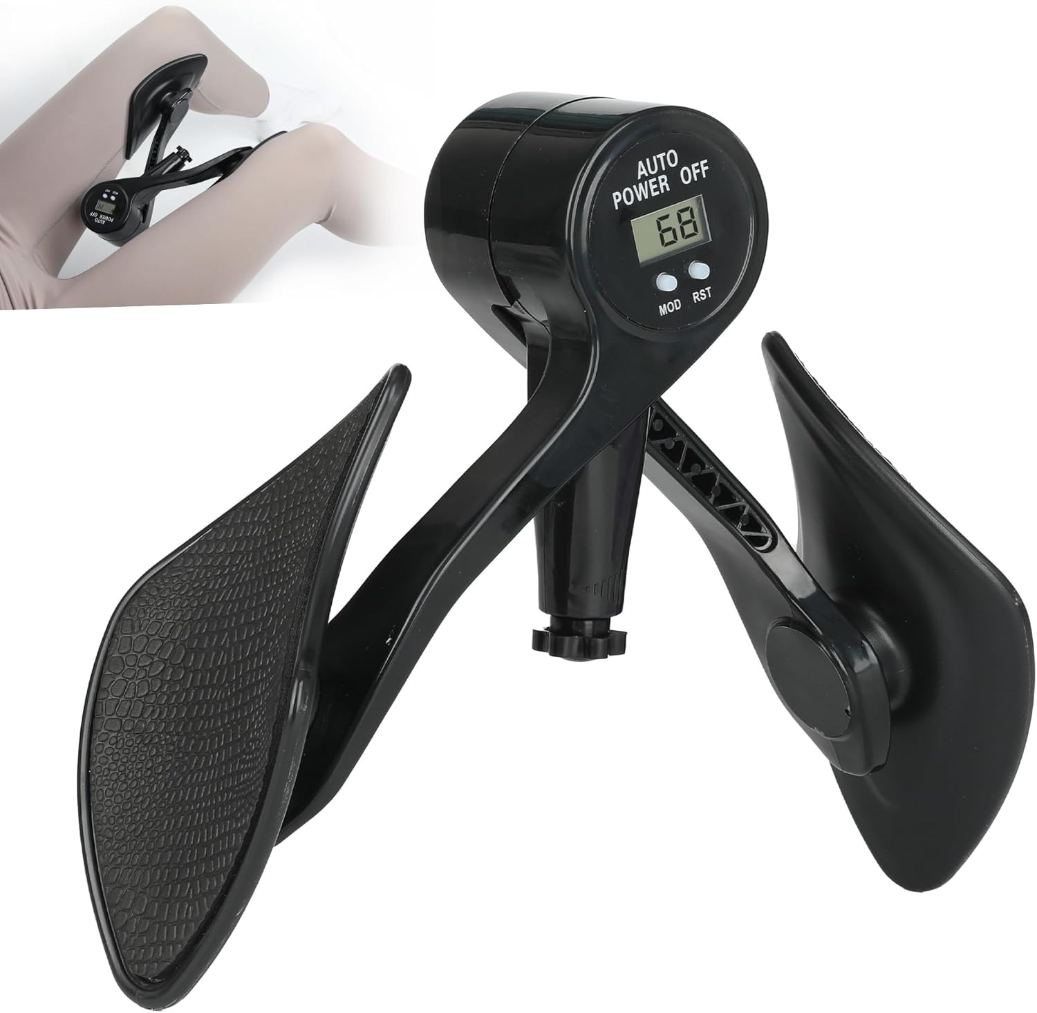 VEKSO Alat Latihan Otot Paha Pelvic Muscle Trainer Adjustable with LCD - V70 Gambar produk VEKSO Alat Latihan Otot Paha Pelvic Muscle Trainer Adjustable with LCD - V70 - 6