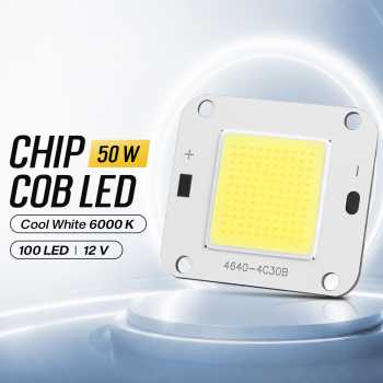 Ovicart Chip LED Lampu COB Floodlight Spotlight 12V 50W - 4640-4C30B