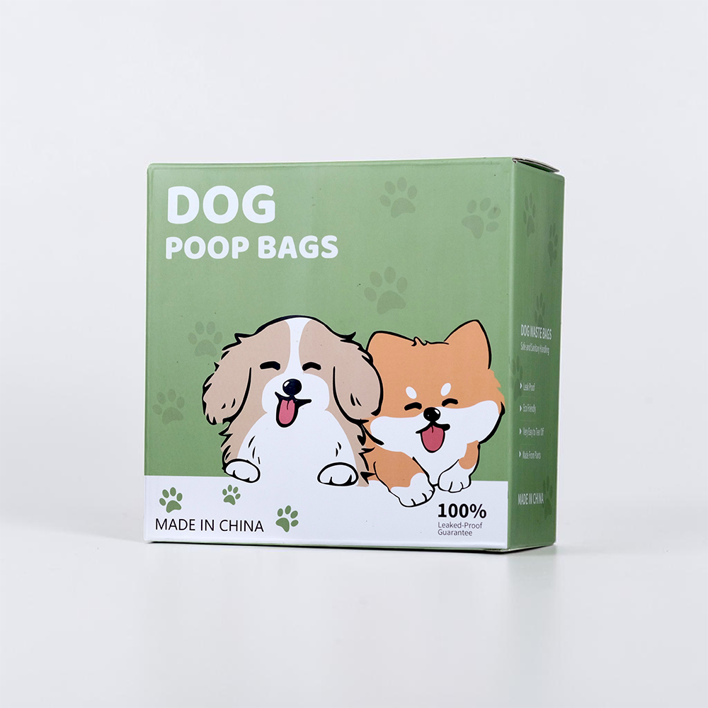 GAGYIVE Kantong Plastik Kotoran Anjing Biodegradable dengan Dispenser Polos - GA15 Gambar produk GAGYIVE Kantong Plastik Kotoran Anjing Biodegradable dengan Dispenser Polos - GA15 - Kemasan