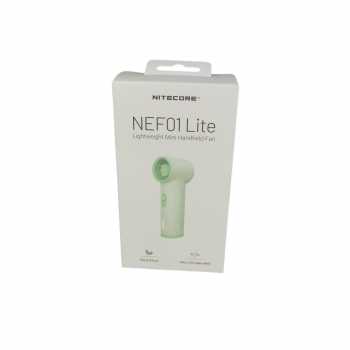 Gambar produk NITECORE Kipas Angin Mini Portable 5 Speed Level 2600mAh - NEF01 Lite - Kemasan