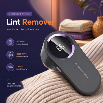 NOCCLILI Lint Remover Elektrik Hairball Trimmer Rechargeable 500mAh - 009