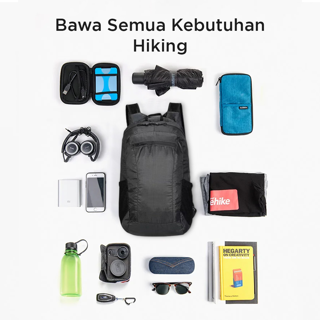Travel-O Tas Ransel Gunung Lipat Ultralight Backpack Waterproof - LC19 Gambar produk Travel-O Tas Ransel Gunung Lipat Ultralight Backpack Waterproof - LC19 - 4