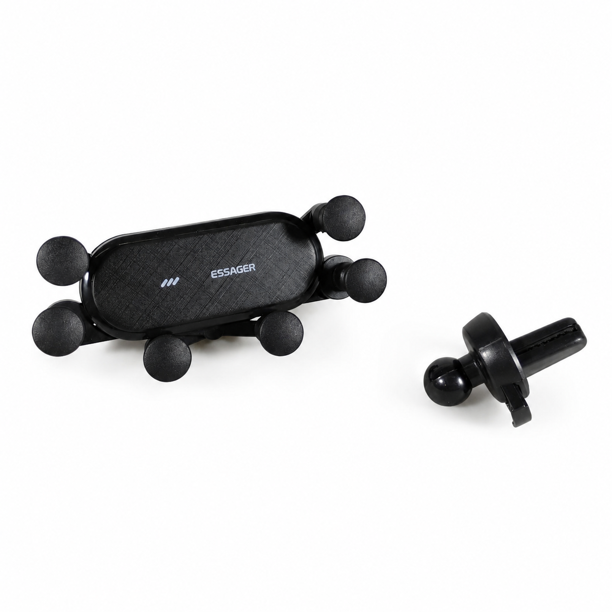 ESSAGER Holder HP Mobil Gravity Lock Air Vent Mount Car Phone Holder - ES-ZJ16 Gambar produk ESSAGER Holder HP Mobil Gravity Lock Air Vent Mount Car Phone Holder - ES-ZJ16 - 5