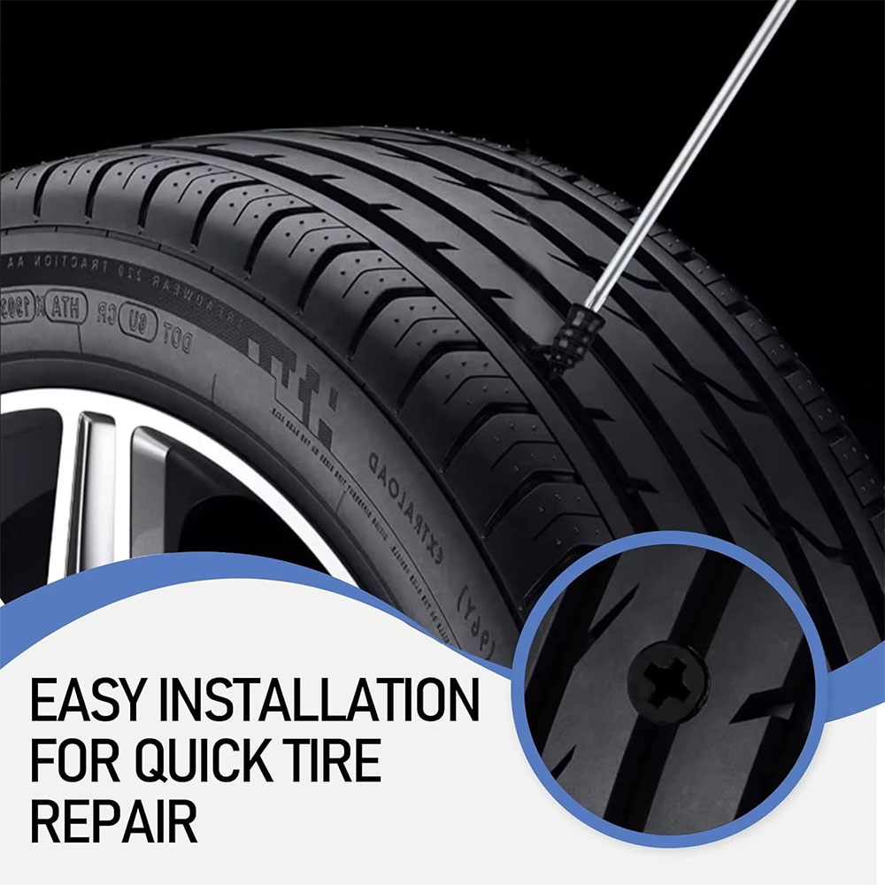 Adiwo Tyre Repair Kit Set Tubeless Alat Tambal Ban Mobil Motor 40 PCS - LN150 Gambar produk Adiwo Tyre Repair Kit Set Tubeless Alat Tambal Ban Mobil Motor 40 PCS - LN150 - 3