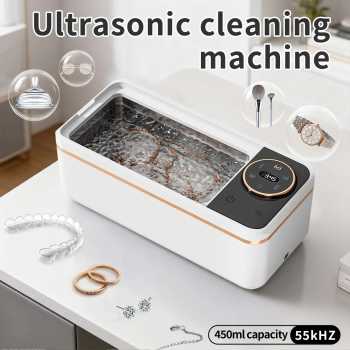 Gambar produk CLEANI Pembersih Kacamata Perhiasan Vibration Cleaner 55kHz 450ml - MJ-50