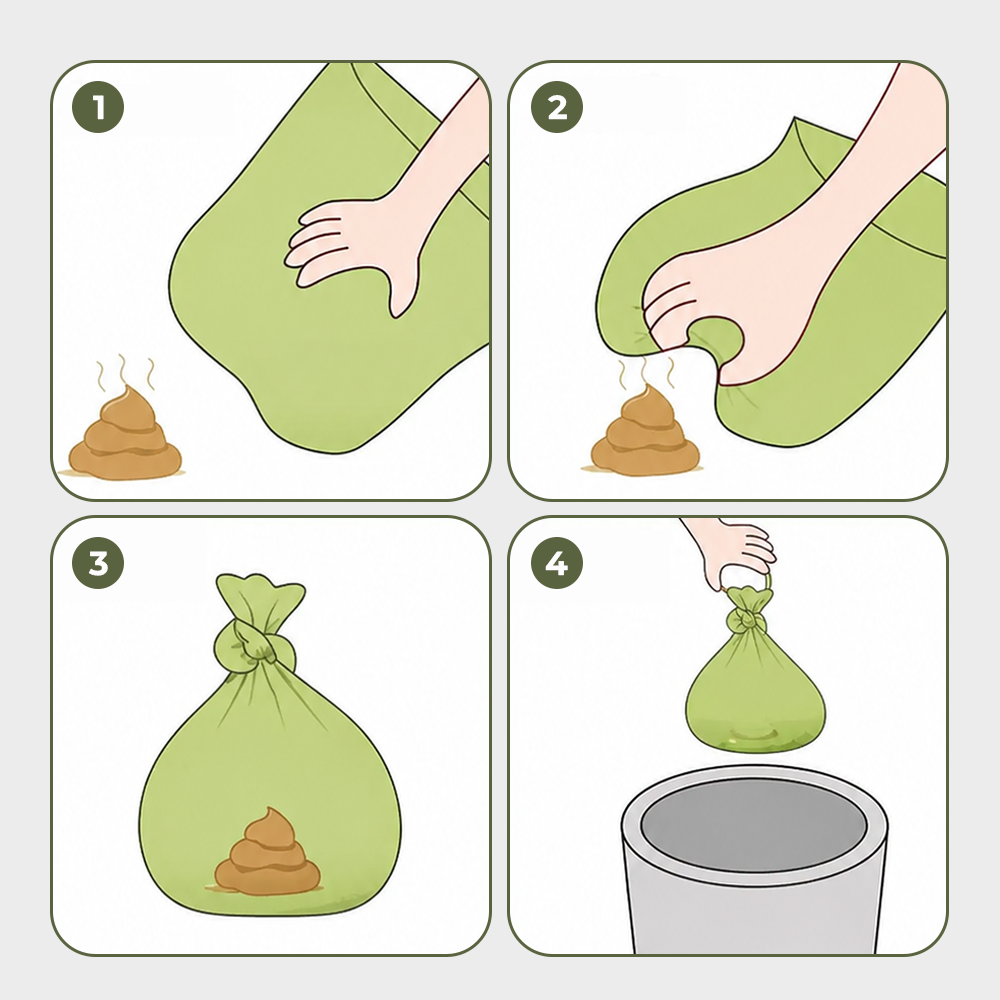 Sudui Plastik Kotoran Binatang Anjing Poop Bags 16 Roll with Dispenser - SU115 Gambar produk Sudui Plastik Kotoran Binatang Anjing Poop Bags 16 Roll with Dispenser - SU115 - 6