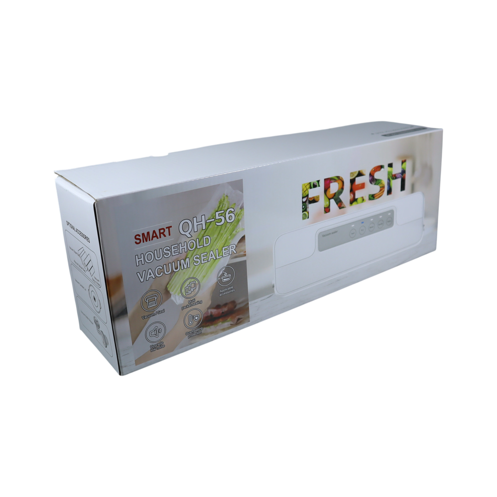 XinBao Alat Vakum Makanan Vacuum Sealer Packaging Machine 60kPa 110W - QH-56 Gambar produk XinBao Alat Vakum Makanan Vacuum Sealer Packaging Machine 60kPa 110W - QH-56 - Kemasan