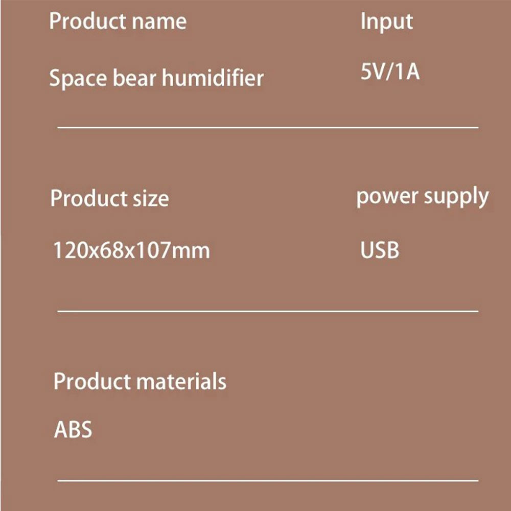 Fabo Air Humidifier Mini Ultrasonic Diffuser LED 7 Color 300ml - ABBP-M318 Gambar produk Fabo Air Humidifier Mini Ultrasonic Diffuser LED 7 Color 300ml - ABBP-M318 - 8