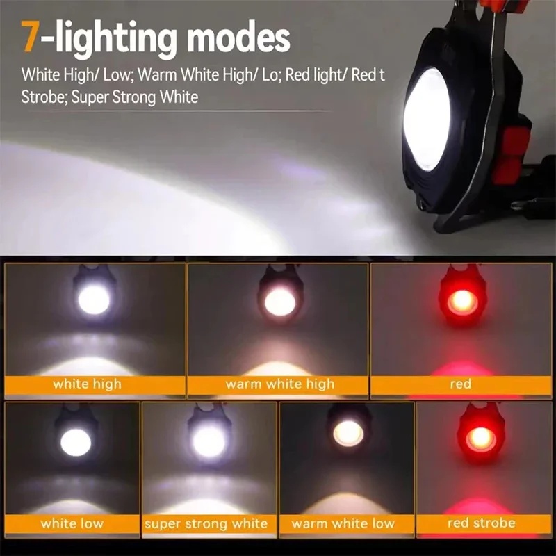 SPACK Senter Camping LED COB Multifungsi Magnetic Lighter EDC 500mAh - W5147 Gambar produk SPACK Senter Camping LED COB Multifungsi Magnetic Lighter EDC 500mAh - W5147 - 2