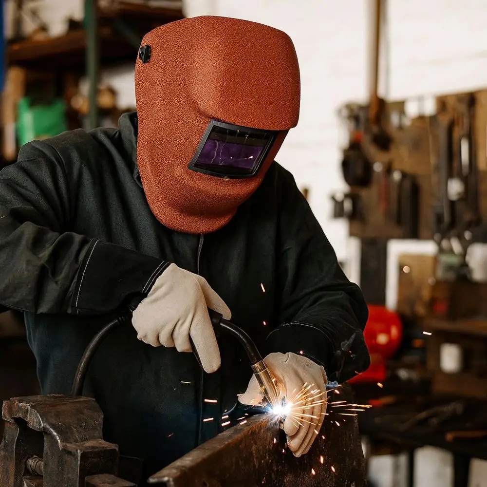 ArmaDES Sarung Tangan Las Kulit Double Layer Cowhide Welding Gloves - STL-10 Gambar produk ArmaDES Sarung Tangan Las Kulit Double Layer Cowhide Welding Gloves - STL-10 - Kemasan
