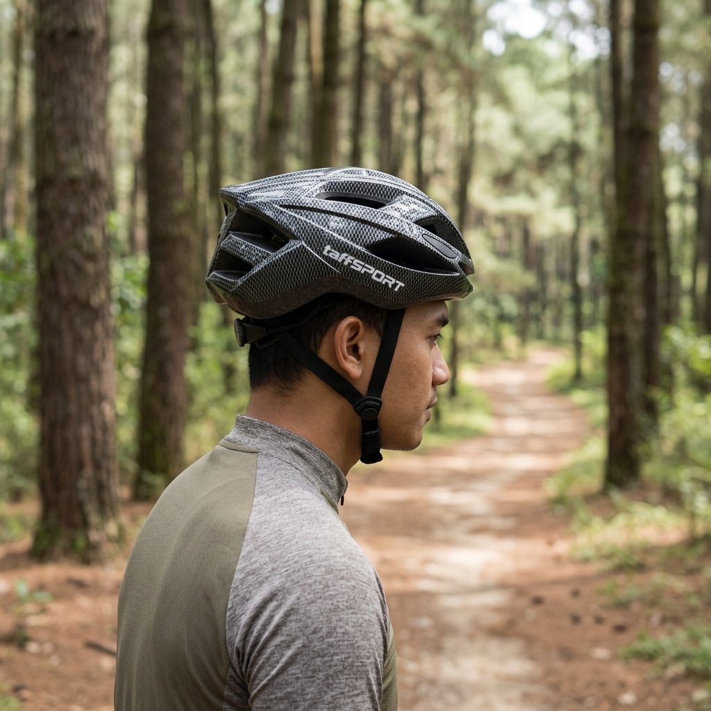 TaffSPORT Helm Sepeda MTB Standard Vers Bicycle Helmet 19 Air Vent - Z20 Gambar produk TaffSPORT Helm Sepeda MTB Standard Vers Bicycle Helmet 19 Air Vent - Z20 - 6