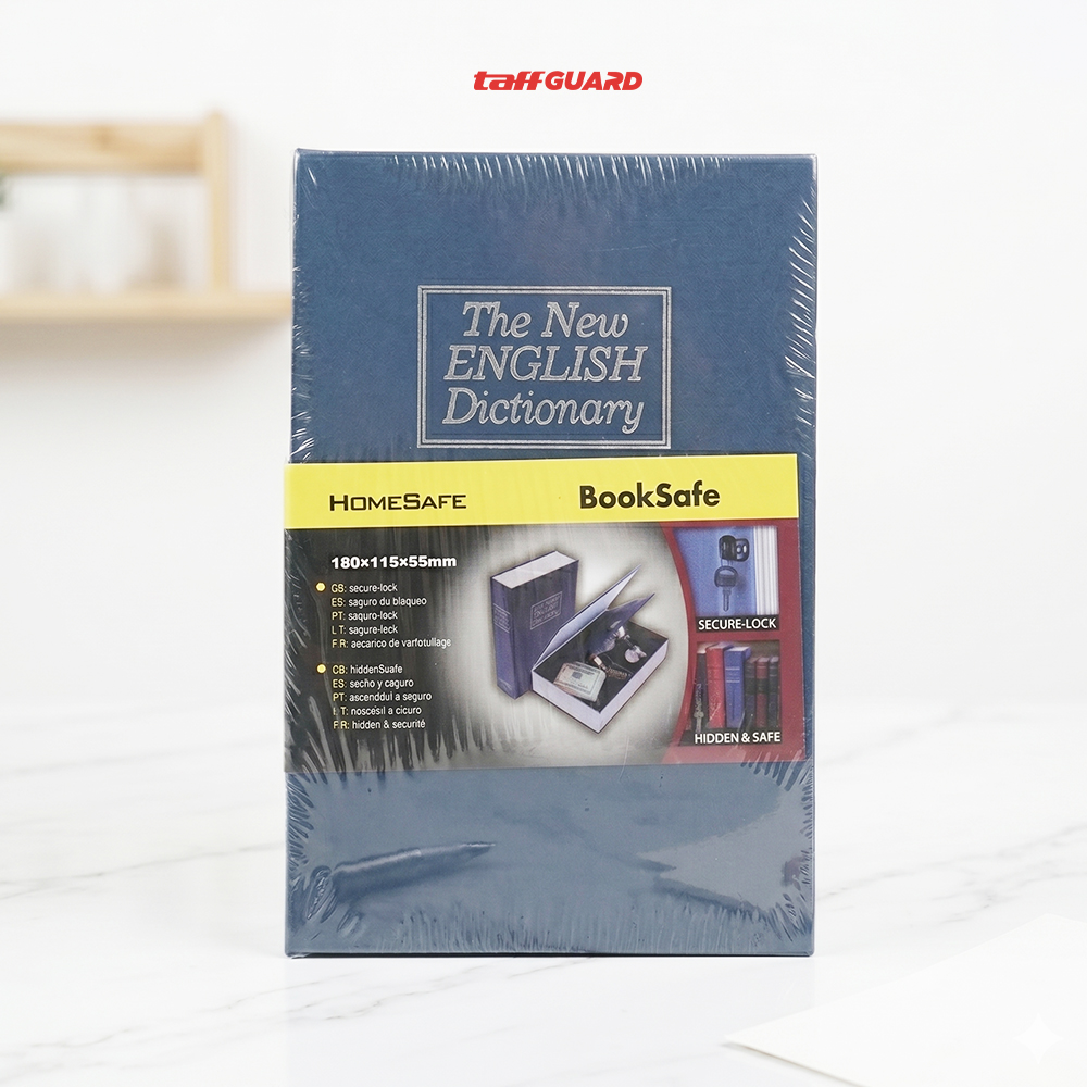 TaffGUARD Brankas Buku Kamus Kunci Manual Anti Maling Hidden Safe Box Sedang - KB-10L Gambar produk TaffGUARD Brankas Buku Kamus Kunci Manual Anti Maling Hidden Safe Box Sedang - KB-10L - Kemasan