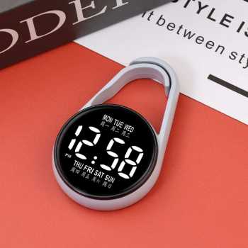 Obotsnoi Jam Pocket Watch Digital LED Gantungan Kunci Waterproof - PJX1600