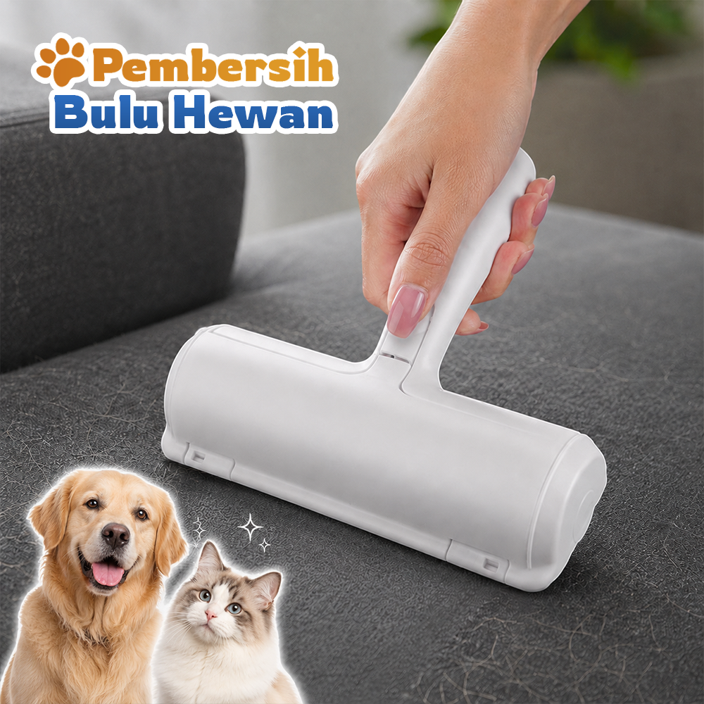 ANJETS Pembersih Bulu Kucing Anjing Roll Pet Hair Removal - AN-19 Gambar produk ANJETS Pembersih Bulu Kucing Anjing Roll Pet Hair Removal - AN-19 - Utama