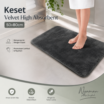 Xinglong Keset Serbaguna Velvet Soft High Absorbent 50x80cm - Y48