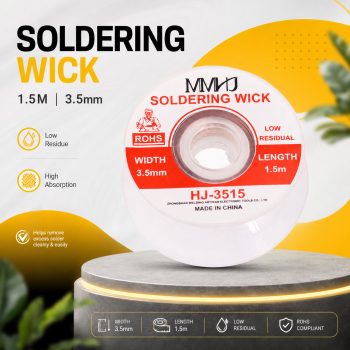 MMHJ Solder Wick Pita Pembersih Timah Desoldering 1.5M