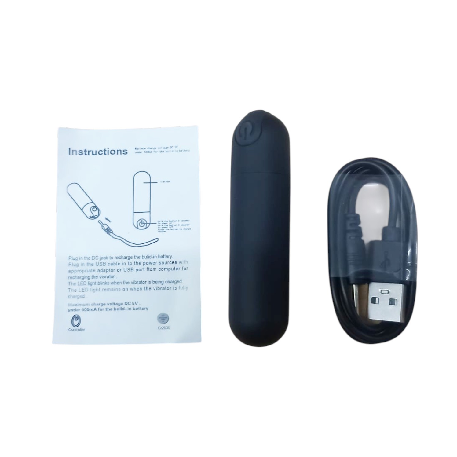 BXA Bullet Vibrator Mini Alat Pijat Tubuh Elektrik USB Waterproof - DD23 Gambar produk BXA Bullet Vibrator Mini Alat Pijat Tubuh Elektrik USB Waterproof - DD23 - 6