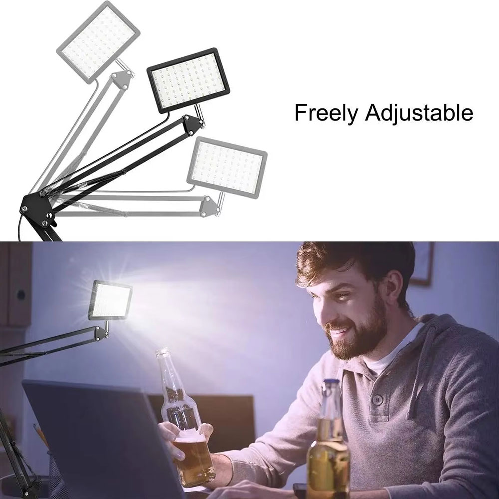 Gambar produk BAO Lampu Fill Light LED Dimmable 3in1 Color 10W with Arm Stand 12Inch - ZGRL-12 - 5