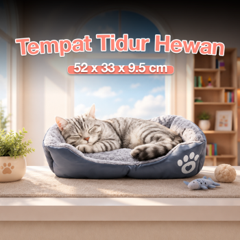 Gambar produk Kasur Tempat Tidur Anjing Kucing Soft Warm Dog Cat Bed Size S