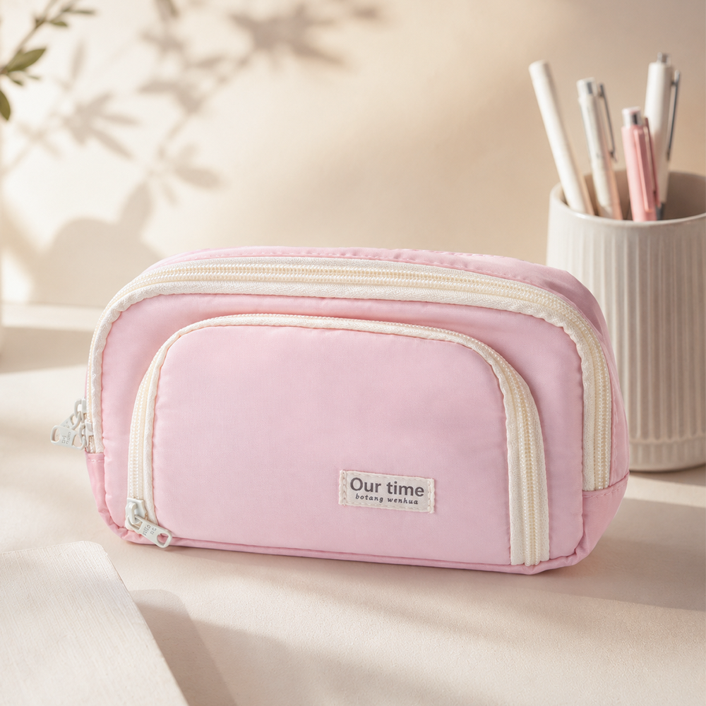 Botang Wenhua Tempat Pensil Multi Layer Case Compact Pouch Stationary - MG-1354 Gambar produk Botang Wenhua Tempat Pensil Multi Layer Case Compact Pouch Stationary - MG-1354 - 6