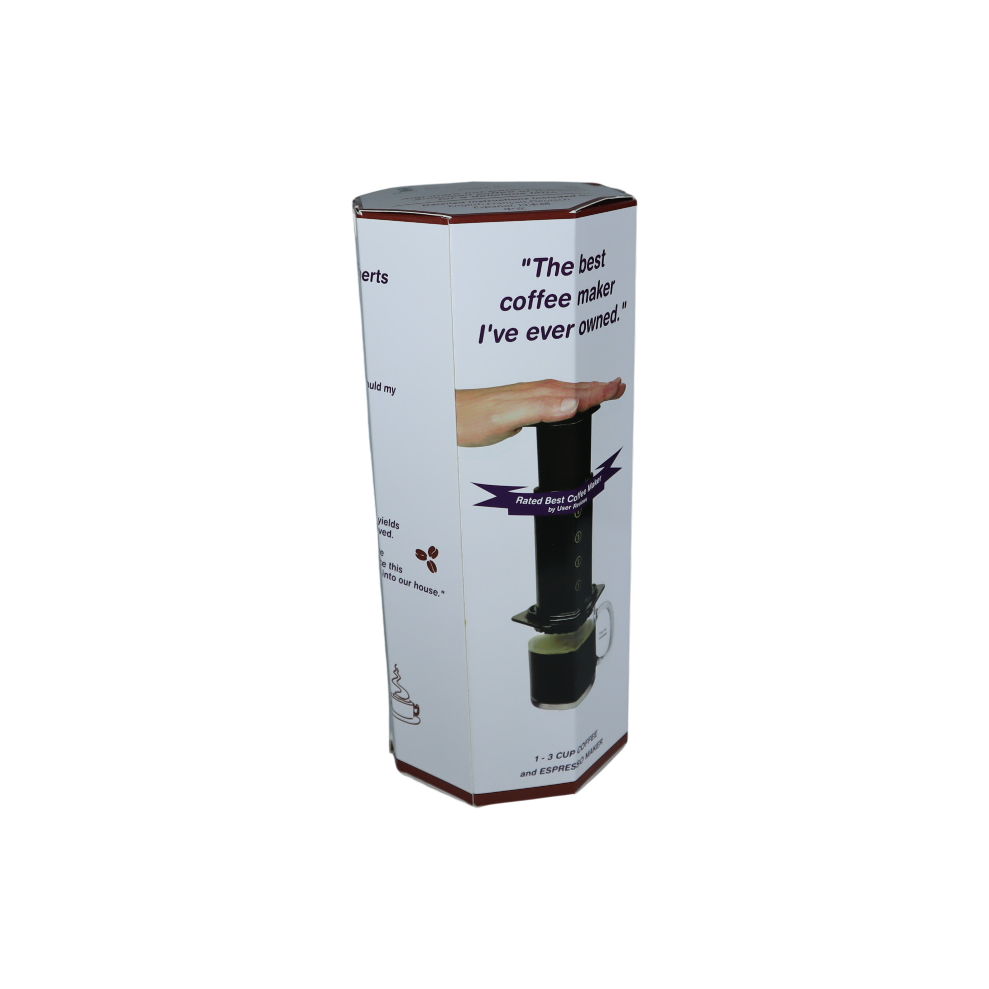 CAFEMASY Coffee Maker Manual Hand Press Espresso 400ml - C4-20 Gambar produk CAFEMASY Coffee Maker Manual Hand Press Espresso 400ml - C4-20 - Kemasan