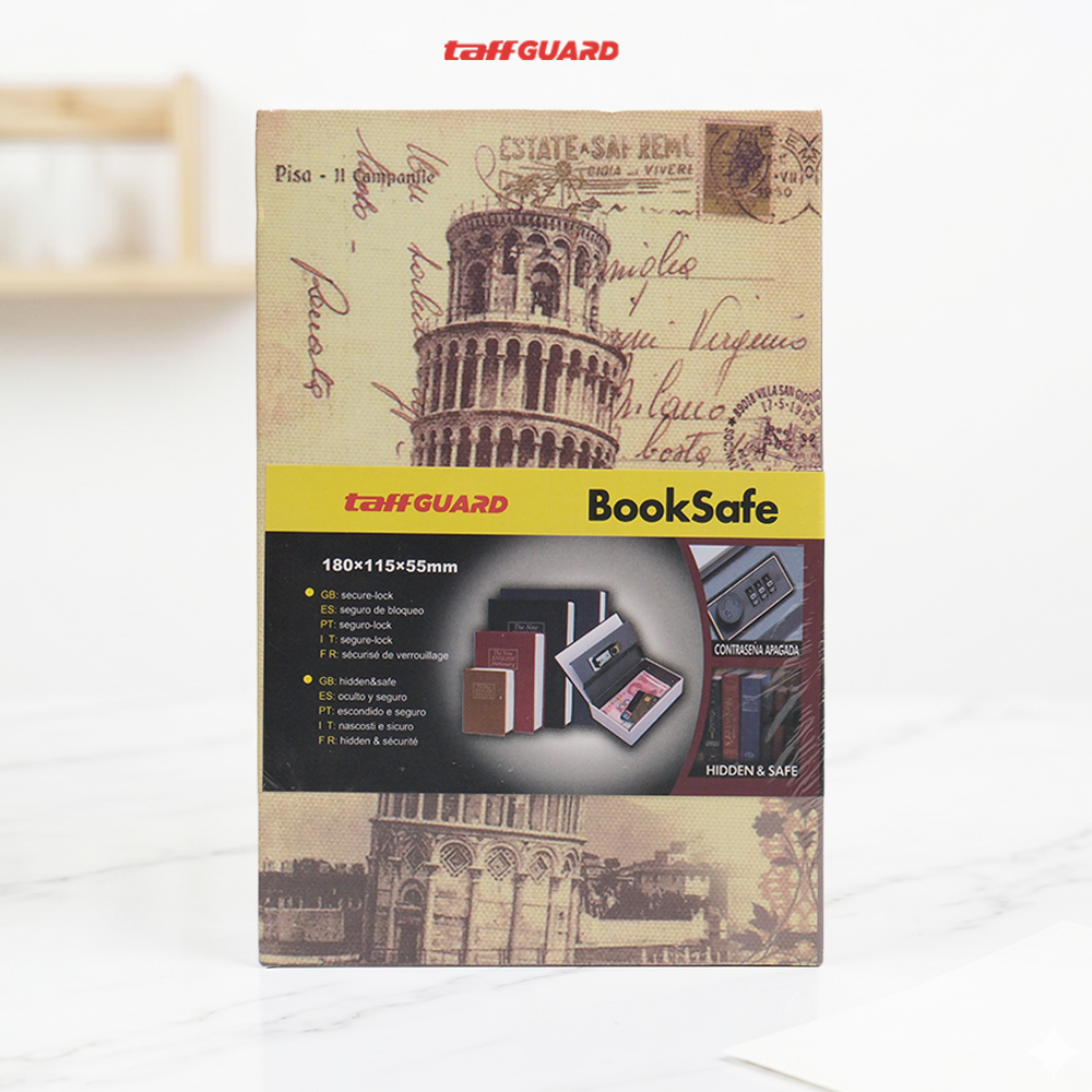 TaffGUARD Brankas Buku Novel Password Hidden Safe Box Size S - KB-20P Gambar produk TaffGUARD Brankas Buku Novel Password Hidden Safe Box Size S - KB-20P - Kemasan