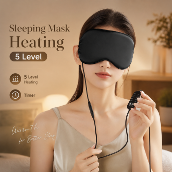 GUCHA Penutup Mata Hangat Satin Heat Sleeping Eye Mask 5 Level - HO500