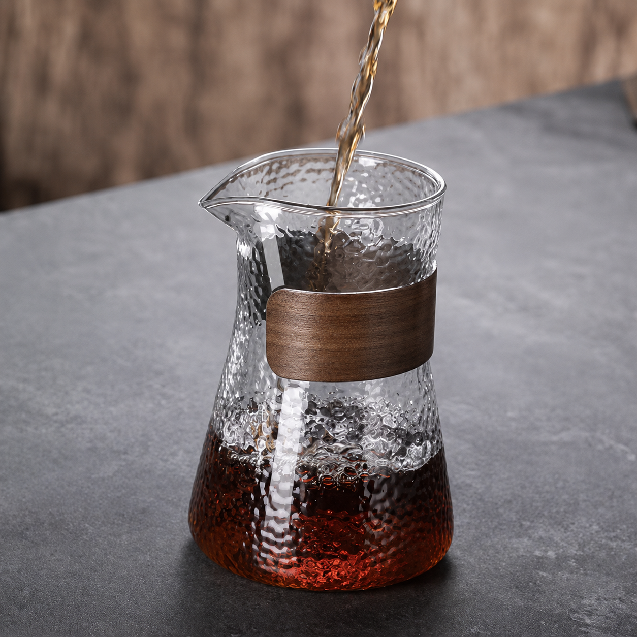 One Two Cups Coffee Server Chemex Drip Pour Over Glass Carafe 500ml ...