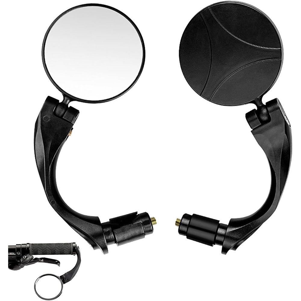 ROC Kaca Spion Sepeda Bike Rearview Mirror 360 Foldable Convex 1 Pair - FK-27/21 Gambar produk ROC Kaca Spion Sepeda Bike Rearview Mirror 360 Foldable Convex 1 Pair - FK-27/21 - Kemasan