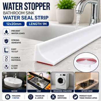 Solei Water Stopper Bathroom Wastafel Karet Penahan Air 12x20mm - LK10CM