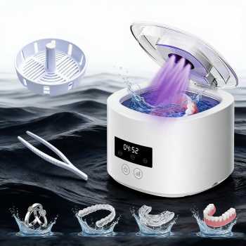 AFTI Pembersih Perhiasan Ultrasonic Cleaning Machine Rechargeable 6W - S955