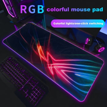 TaffGEAR Mouse Pad Gaming Illuminated LED RGB Desk Mat 900x400x4mm - RGB-03