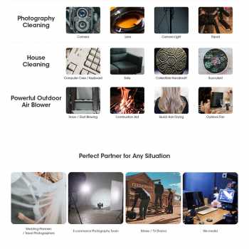 Gambar produk NITECORE Kipas Angin Portable CineWind Photography Fan 98000RPM 18W - CW20 - 6