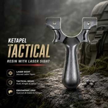 Gambar produk SYQT Big Power Ketapel Tactical Slingshot with Laser Sight - SSGX