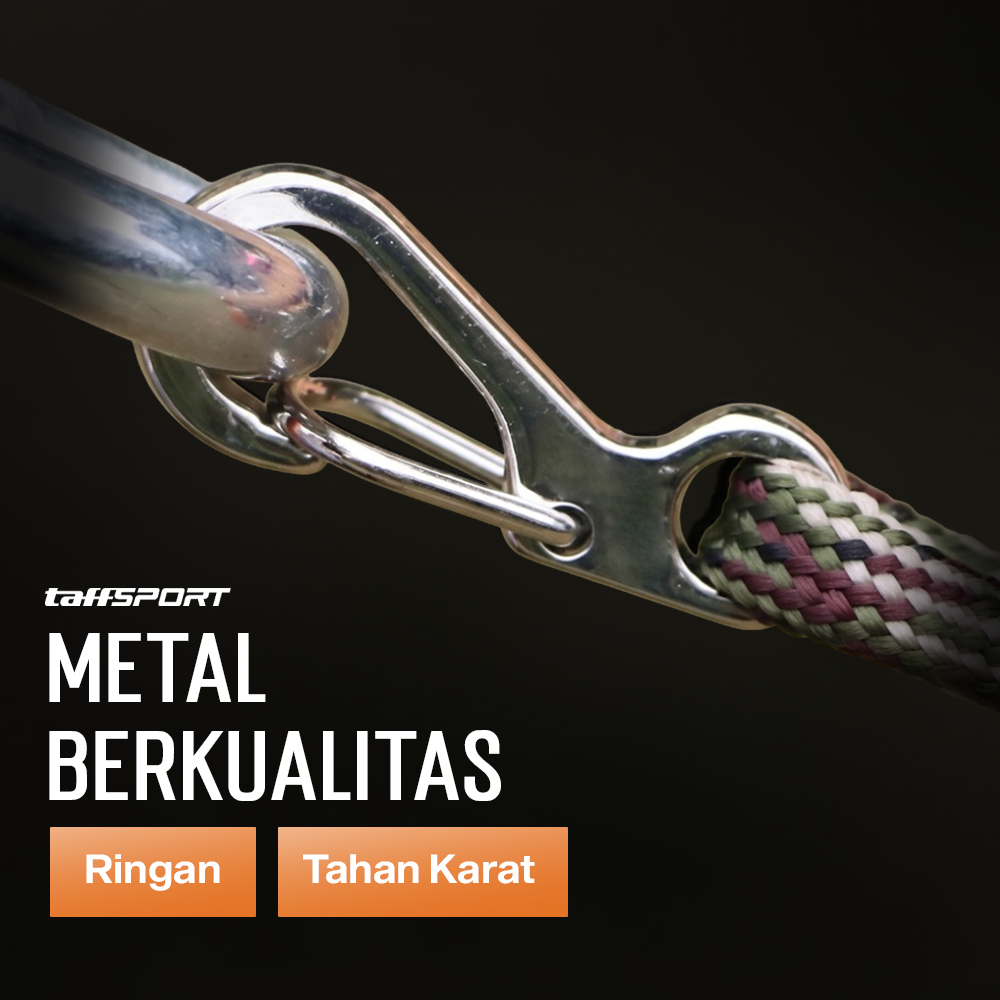 TaffSPORT Karabiner Mini Gantungan Kunci Keychain Hanging Buckle - AT10 Gambar produk TaffSPORT Karabiner Mini Gantungan Kunci Keychain Hanging Buckle - AT10 - 4