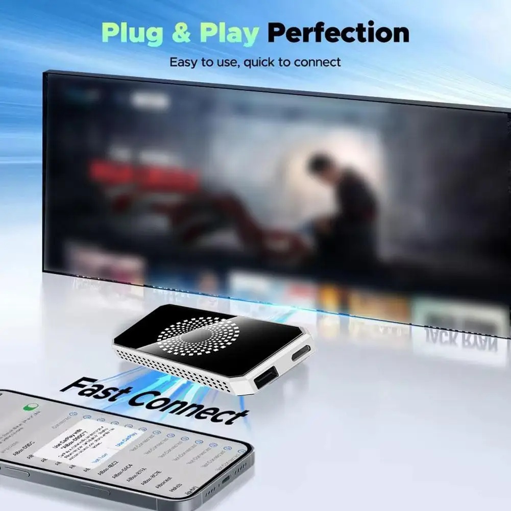 Hicar CarPlay AI Box Wireless 3in1 Android 13 HDMI H618 Quad Core 16GB ...