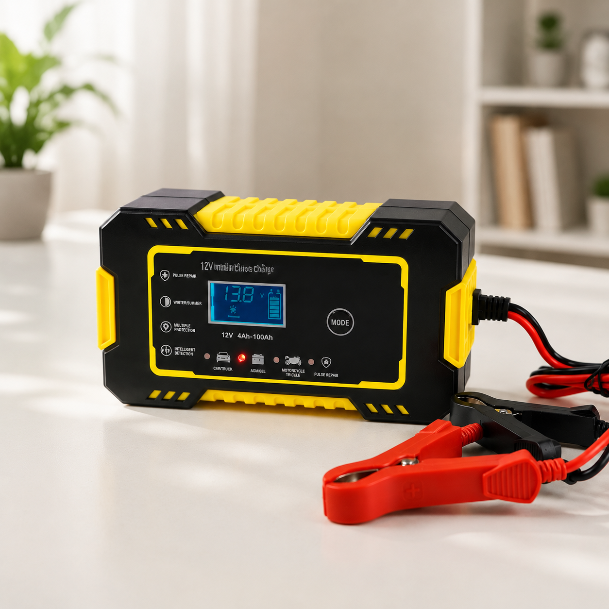 RJTianye Charger Aki Mobil Motor Accu Battery Lead Acid 12V 6A - RJ-C120501A Gambar produk RJTianye Charger Aki Mobil Motor Accu Battery Lead Acid 12V 6A - RJ-C120501A - 1