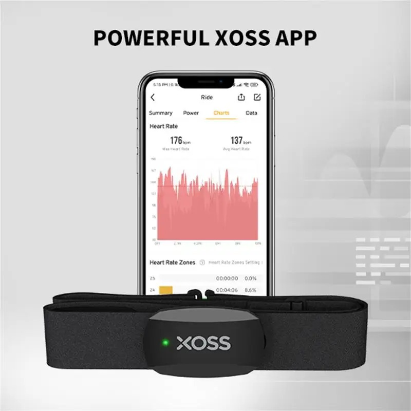 XOSS Heart Rate Monitor Chest Strap Sensor Jantung Bluetooth ANT IP67 - X2 Gambar produk XOSS Heart Rate Monitor Chest Strap Sensor Jantung Bluetooth ANT IP67 - X2 - 3