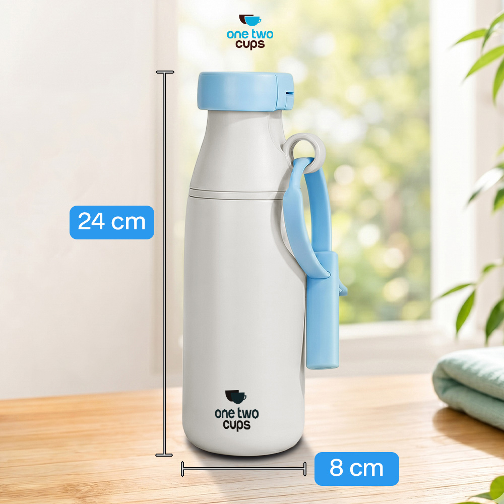 One Two Cups Botol Minum Tumbler Air BPA Free Stainless Steel 520ml - CL520 Gambar produk One Two Cups Botol Minum Tumbler Air BPA Free Stainless Steel 520ml - CL520 - 7