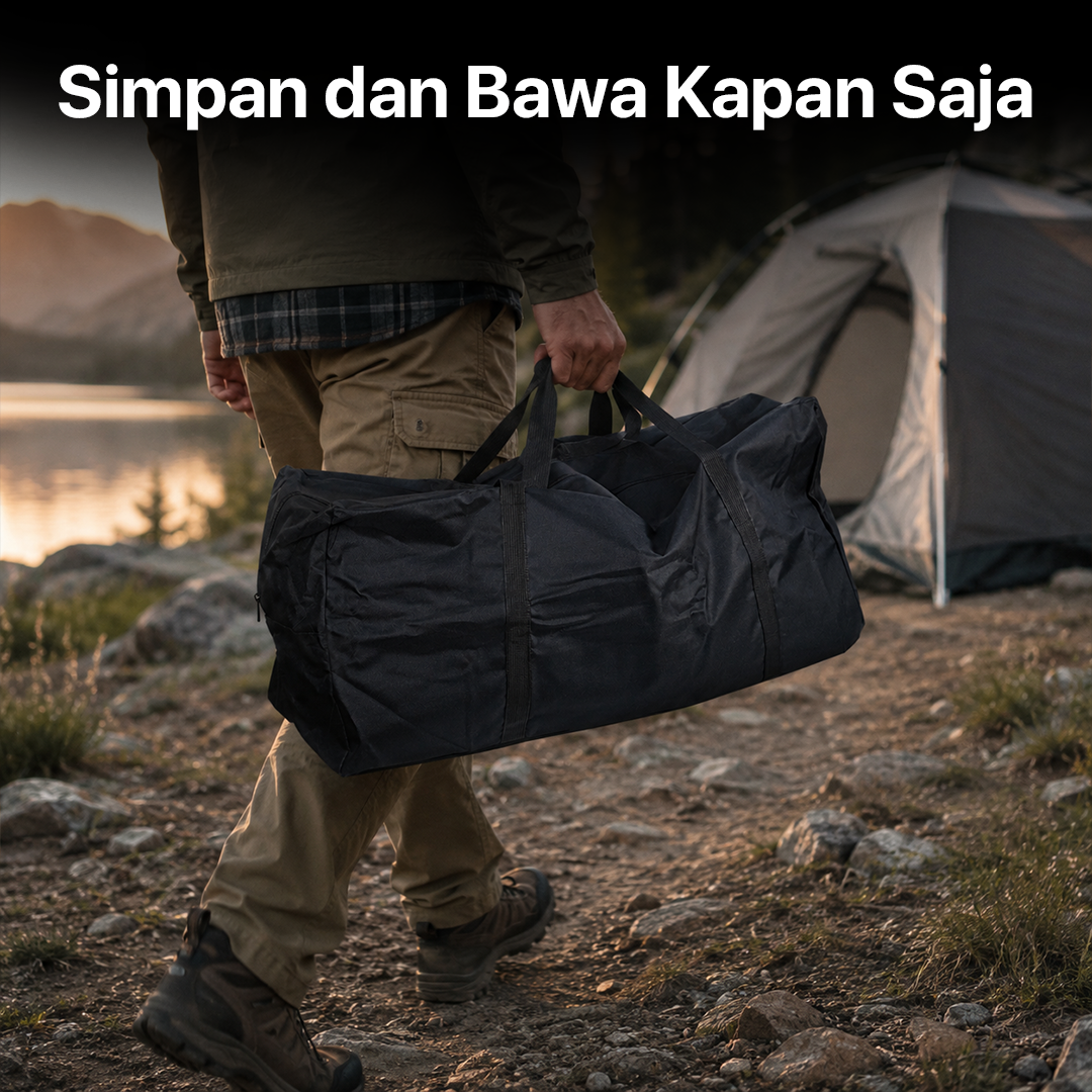 Gambar produk Olimal Tas Camping Tenda Outdoor Waterproof 300D Oxford Storage Bag - OM-30 - 4