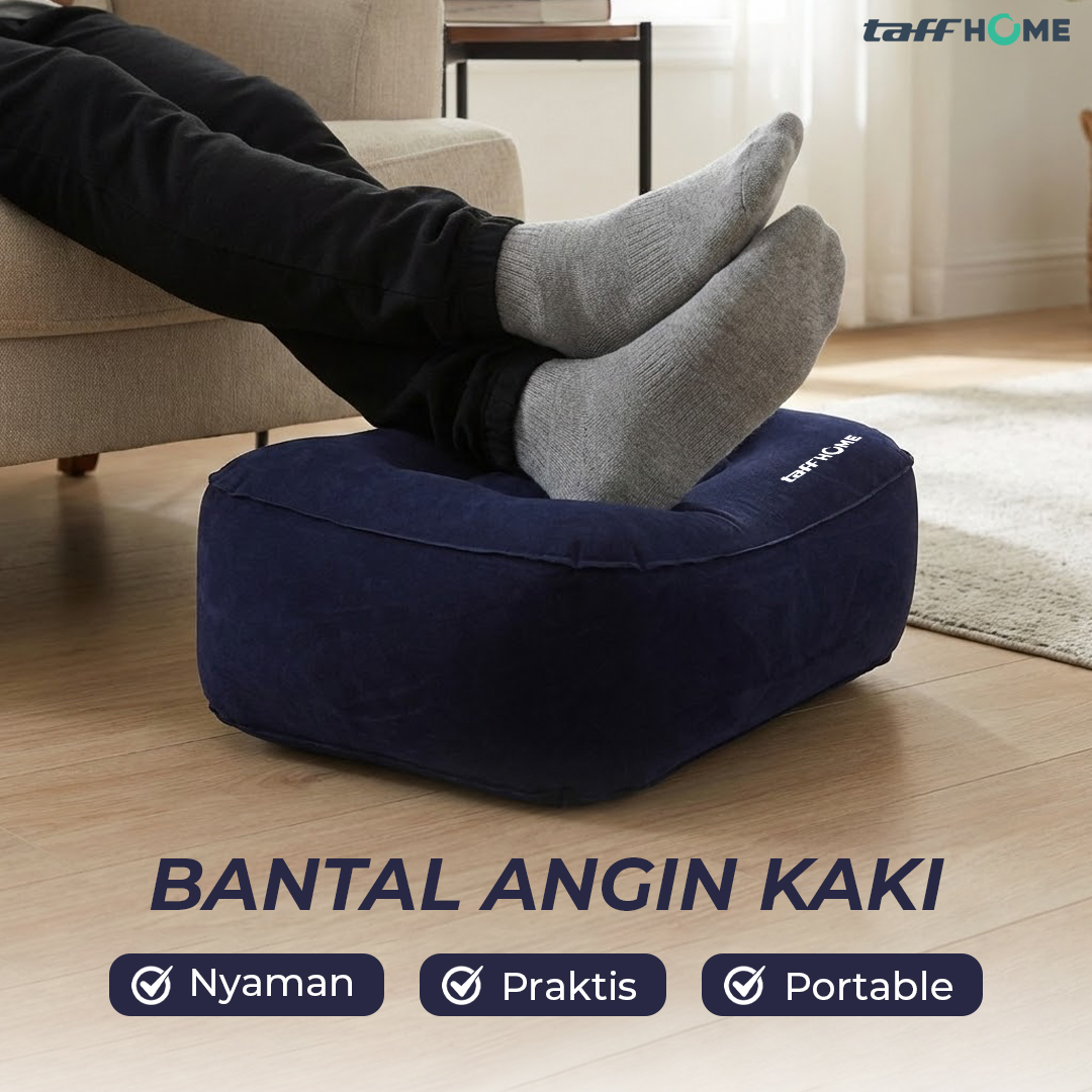 TaffHOME Bantal Angin Kaki Portabel Inflatable Relaxing Feet Pillow - IAF-05 Gambar produk TaffHOME Bantal Angin Kaki Portabel Inflatable Relaxing Feet Pillow - IAF-05 - Utama