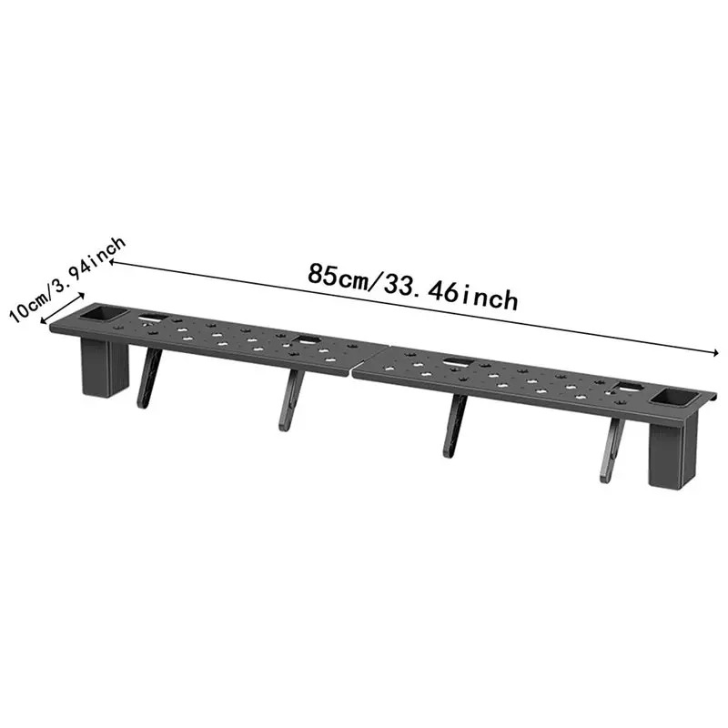 BEISHI Rak Atas TV Top Shelf Stand Cold Rolled Steel Frame Adjustable - A25F Gambar produk BEISHI Rak Atas TV Top Shelf Stand Cold Rolled Steel Frame Adjustable - A25F - 5