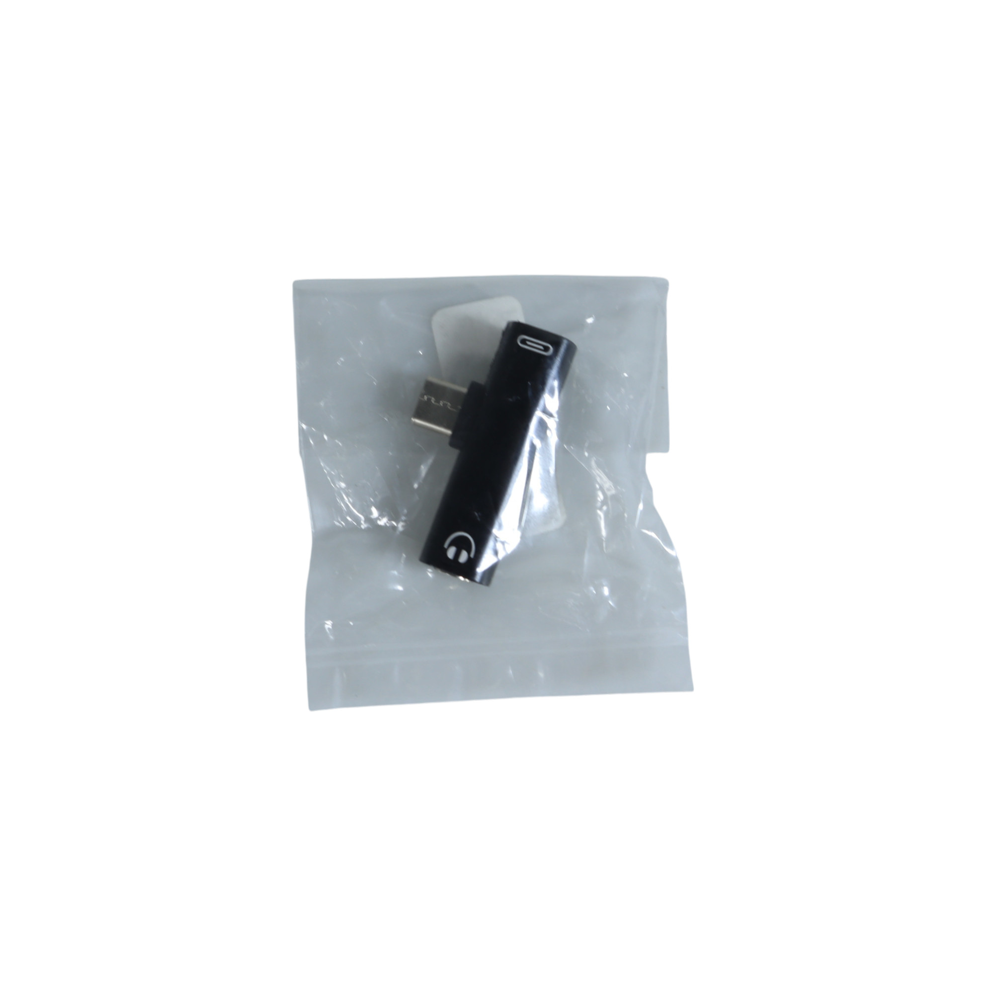 Gambar produk BAPSUS Splitter Audio OTG 2in1 Type C AUX 3.5 mm Jack to USB Type C - BP-21 - Kemasan