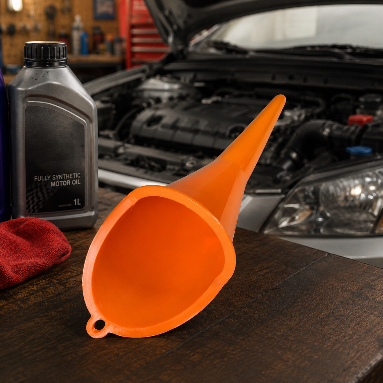 OTOHEROES Nozzle Corong Air Minyak Bensin Long Mouth Funnel - PP25 Gambar produk OTOHEROES Nozzle Corong Air Minyak Bensin Long Mouth Funnel - PP25 - 1