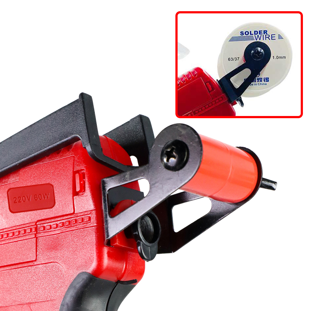 LEFAVOR Solder Listrik Tembak Tin Gun Adjustable Temperature 60W - GT-20 Gambar produk LEFAVOR Solder Listrik Tembak Tin Gun Adjustable Temperature 60W - GT-20 - 4