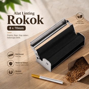 HORNET Alat Linting Rokok Manual Tobacco Roller 8 x 70mm - TN900
