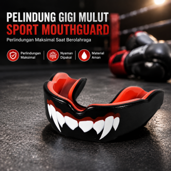 LINNHUE Pelindung Gigi Mulut Sport Mouthguard Gumshield Boxing - LH-57