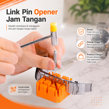 Yong Heng Alat Reparasi Servis Jam Tangan Set Link Pin Opener - YZ12